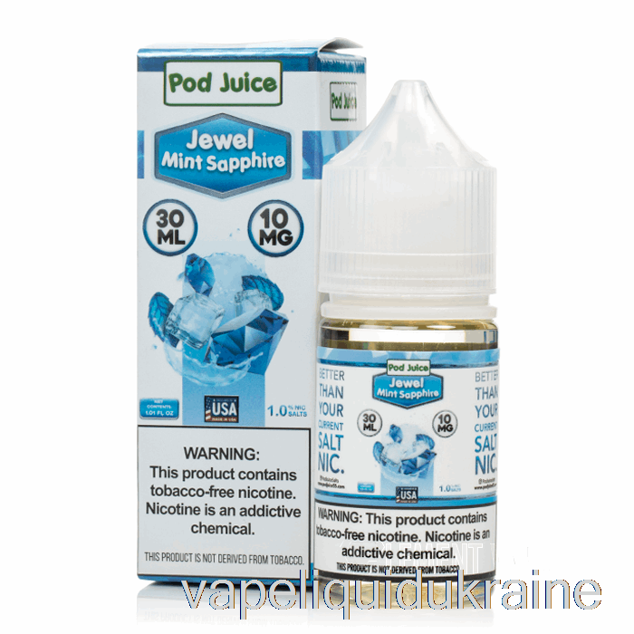 Vape Ukraine Jewel Mint Sapphire - Pod Juice - 30mL 20mg